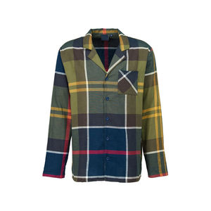 Conjuntos de Pijamas Casuales de Manga Larga de Algodón y Satén Transpirables para Mujer y Hombre - Product Image 5