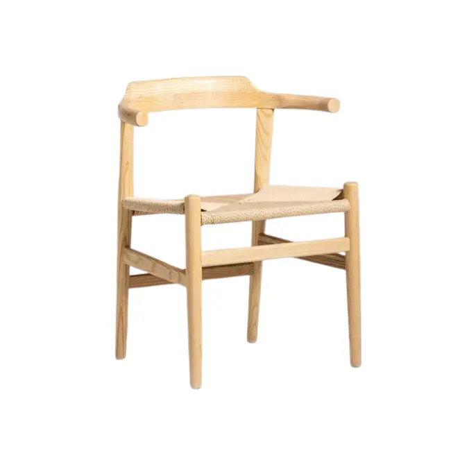 Quality Vietnam Manufactured Wooden Dining Chairs for Restaurant Kitchen Patio Balcony Cafe Coffee Chairs for Home Use