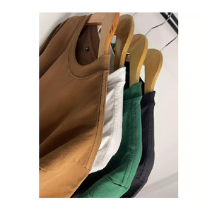 OEM Wholesale Basic <b>Men's</b> Cotton T-<b>shirt</b> From Vietnam Short Sleeves & <b>Collarless</b> Breathable Woven Design with Colorful Print - Product Image 1