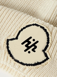 Nueva moda de calidad superior Unisex hombres y mujeres Beanie con logotipo personalizado parche bordado otoño gorros de punto - Product Image 3