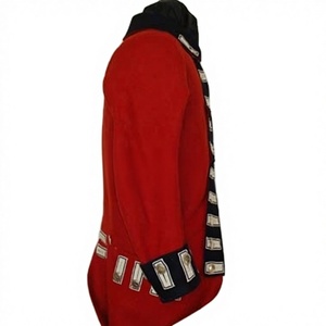 Manteau d'uniforme royal en laine 100% authentique du 7ème Régiment de Foot, taille 1795, broderie artisanale - Product Image 1