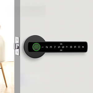Cerradura de puerta inteligente cuadrada americana YMC, Sensor WiFi, cerradura de repuesto de huella dactilar <span class=keywords><strong>Interior</strong></span>, electrónica, exclusiva, transfronteriza - Product Image 3
