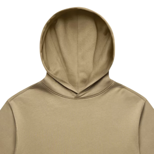 Sudadera con Capucha Unisex Color Beige Caqui, Sudadera con Capucha de Felpa de Algodón Grueso, Ropa Casual de Invierno, Estilo Urbano Liso, Venta al por Mayor - Product Image 6
