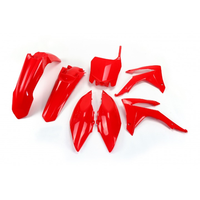 Para Honda CRF 450R 2013-2016 Kit de plástico rojo Motocicletas todoterreno