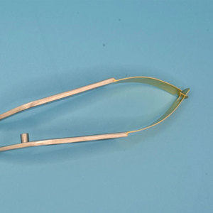 Ciseaux Castroviejo Yasargil ophtalmiques manuels en acier inoxydable, instruments microchirurgicaux certifiés CE, CHIRURGICAL - Product Image 5
