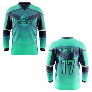 Camiseta de Hockey sobre Césped Personalizada y Transpirable para Unisex, OEM, Manga Larga, Secado Rápido, 100% Poliéster - Product Image 6