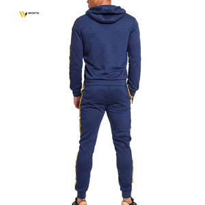 Chándal de hombre a prueba de viento y transpirable personalizado al por mayor conjuntos de ropa de calle y sudadera para correr de talla grande para invierno - Product Image 4