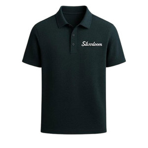 Polos personalizados de nano-malla para Hombre | Transpirable de secado rápido 100% algodón | Bordado de logotipo OEM y opciones de color - Product Image 1