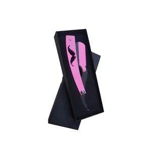 Rasoir de barbier droit pliable en acier inoxydable à bord unique avec lames durables - Product Image 5