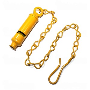 Silbato Metálico para Entrenadores, Silbatos de Acero Inoxidable con Cordón, Proveedor de Silbatos de Emergencia - Product Image 1