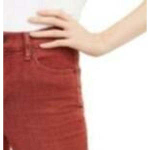 Jeans Skinny da Donna a Vita Alta Rosa Stile Celebrity, Taglia 9, Gamba Affusolata, in Denim Elasticizzato Traspirante e Lavabile - Product Image 3