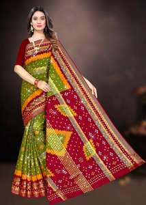 Prachi algodón impreso al por mayor Sari fabricantes en la India - Product Image 6