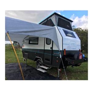 Caravane de camping de haute qualité, maison mobile de voyage avec cuisine, lit, rangements et structure en acier robuste - Product Image 3