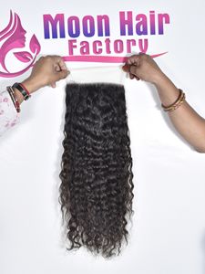 100% nouveau produit prix approvisionnement en vrac fermeture bouclés cheveux humains indiens naturel doux soyeux texture longue durée disponible à la vente - Product Image 4