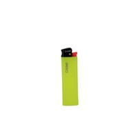 Briquets de cricket personnalisables avec logo, coupe-vent, écologiques, durables, de haute qualité, à gaz butane jetable, flamme réglable, vente en gros