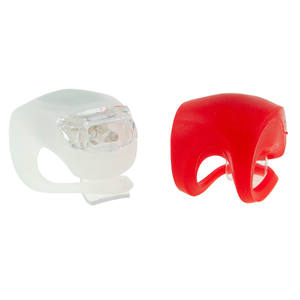 Feux de vélo LED ZW39 avant et arrière avec batterie, lampe de vélo pour rayons de roue, phares inclus - 2 pièces - Product Image 6