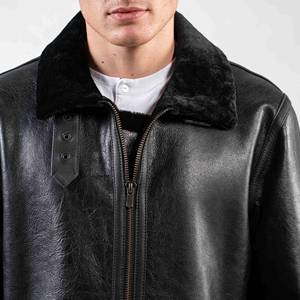 Veste en cuir de qualité supérieure pour hommes 2025, respirante, élégante et tendance - Product Image 6