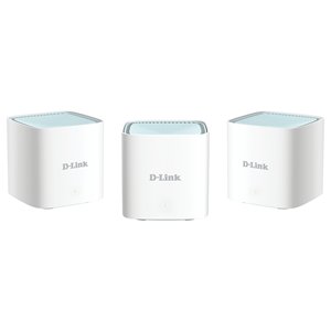 Routeur WiFi 6 double bande D-Link Mesh Ax1500, lot de 3, blanc, M15 - Product Image 1