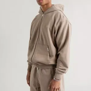 Sudadera con capucha de hombre con estampado digital de animales y hombros caídos al por mayor personalizada con estampado bajo demanda - Product Image 3