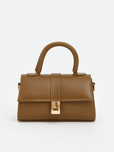 Bolso de Mano Mini para Mujer con Logotipo Personalizado, Bolso Bandolera Estructurado de Cuero PU, Fabricante OEM ODM de Marca Privada - Product Image 2