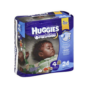 Couches jetables douces, respirantes et Huggies OverNites, douces pour les peaux sensibles, pour une utilisation nocturne - Product Image 2