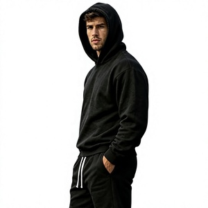 Ensemble sweat à capuche et short en chenille personnalisé haut de gamme, ensemble sweat à capuche et short personnalisé, ensemble survêtement personnalisé en tissu épais - Product Image 6