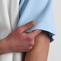 Camiseta de manga corta de gran tamaño color galleta para hombre, transpirable, 100% algodón, lienzo, ajuste holgado, estampado de personajes en 3D