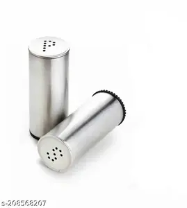 Juego de Salero y pimentero de acero inoxidable de grado comercial, dispensadores de especias recargables y duraderos para venta al por mayor a granel - Product Image 1