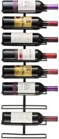 94 -9 BOUTEILLES CASIER à VIN EN MÉTAL-SUPPORT MURAL VIN TITULAIRE RACK DE STOCKAGE