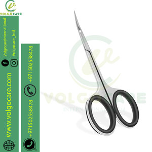 Professional High Carbon Stainless Steel <b>Nail</b> Cuticle <b>Scissors</b> <b>for</b> Pedicure - Product Image 2
