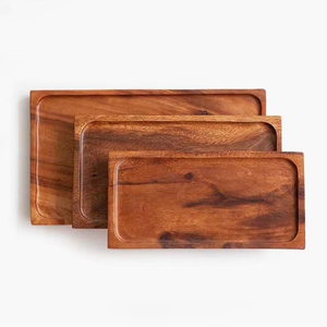 LE PLATEAU IMPRIMÉ EN BOIS LA MEILLEURE QUALITÉ SCULPTÉ Forme carrée disponible et meilleur échantillon d'artisanat indien Offre Spéciale - Product Image 1
