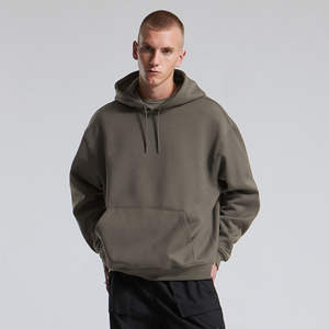 Sweat-shirt à capuche oversize pour homme et femme, vêtements de sport d'hiver, streetwear décontracté, 100% coton, écologique, respirant - Product Image 3
