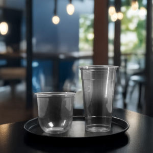 Vasos de plástico de una sola pared desechables de alta calidad, ecológicos, 95mm, transparentes, 16oz, 20oz, 24oz, hechos en Vietnam para jugo de té de burbujas - Product Image 1