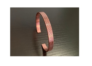 Bulk Quantity Pattern 100% Pure <b>Copper</b> Bracelet Cuff <b>Bangle</b> Strength Magnets Adjustable <b>Copper</b> Magnetic Bracelet - Product Image 6