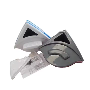 Strumenti magnetici per la pulizia delle finestre in plastica con impugnatura in vetro spazzole tergicristallo per una pulizia efficiente del vetro e delle finestre - Product Image 4