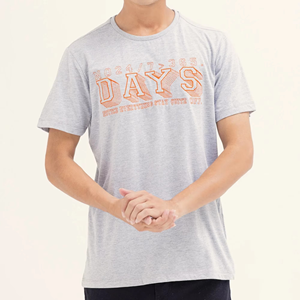 Nueva Camiseta Casual para Hombre 100% Algodón, Precio al por Mayor, Corte Regular, Sólida, Transpirable, Impresión Digital - Product Image 2