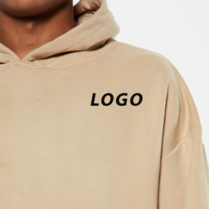 Wholesale Eco-Friendly Winter Men's 100% Polyester Hoodies with Long Sleeves in Solid Colors-Factory Direct Sales - Product Image 6