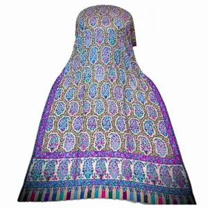 Últimos diseños de chales de Cachemira para mujer, hechos en gran cantidad a buen precio, chal transpirable/chal de Cachemira