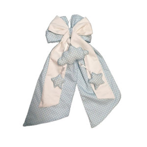 Decorazione da Parete Shabby Chic con Stella in Tessuto e Nuvole Celestiali - Product Image 2