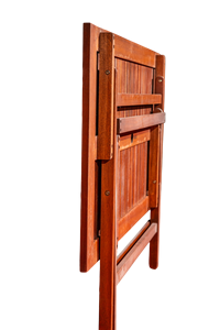 High-End <b>Foldable</b> Wooden Farmhouse Picnic <b>Table</b> Bench Chair Set Comfortable Eco-Friendly Durable Warehouse Apartment Villa - Product Image 6