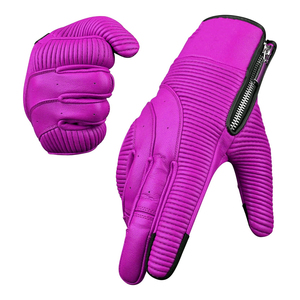 El mejor precio, los mejores guantes de montar, guantes de carreras de motos de Cuero 100%, guantes de carreras de motos de buena calidad - Product Image 1