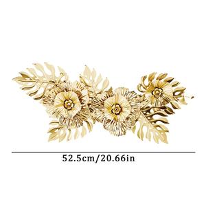 Arte decorativo de pared de lujo con acento de pared de Metal elegante para decoraciones de pared modernas para el hogar y la Oficina de Indian Supplie - Product Image 6