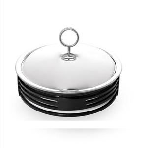 Olla caliente de madera con tapa de vidrio Forma redonda elegante Perfecta para mantener las comidas calientes y frescas Disponibilidad al por mayor - Product Image 5