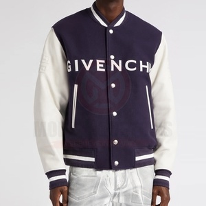Chaqueta Universitaria Personalizada con Bordado OEM, Parche de Chenilla, Impermeable, Cortavientos, con Calefacción, para Hombre y Mujer, Estilo Urbano - Product Image 1