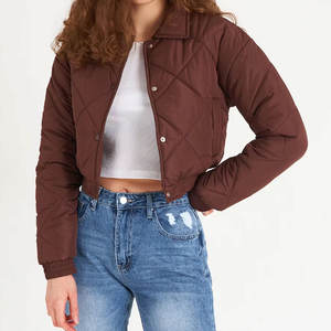 Chaqueta de Invierno para Mujer con Cierre de Cremallera, Estampado, Tejido Transpirable de Softshell, Impermeable, Estilo Urbano - Product Image 4