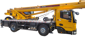 Grue de chantier mobile haute performance de 12 tonnes avec moteur et pompe hydrauliques - Hauteur de levage de 12 m - Fournisseur d'usine - Product Image 4