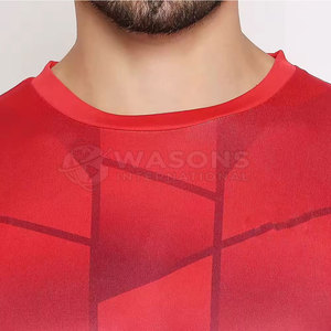 Camiseta Deportiva Sublimada de Diseño Personalizado para Hombre, Ropa de Entrenamiento para Gimnasio y Fitness, Secado Rápido, Ligera - Product Image 2