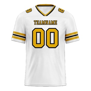 เสื้อเจอร์ซีย์ฟุตบอลเยาวชนสำหรับผู้ใหญ่เสื้อกีฬาอเมริกันฟุตบอลแบบปัก - Product Image 3