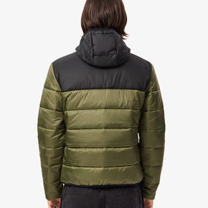 Streetwear d'hiver tendance pour hommes Veste à bulles de haute qualité avec col montant Top Tissu en toile design - Product Image 3