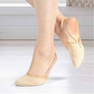 Vente en gros de chaussures de gymnastique rythmique en cuir de haute qualité rose quantité minimale de commande pour femmes et filles - Product Image 4